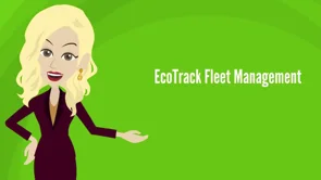 screenshot of EcoTrack Fleet Management